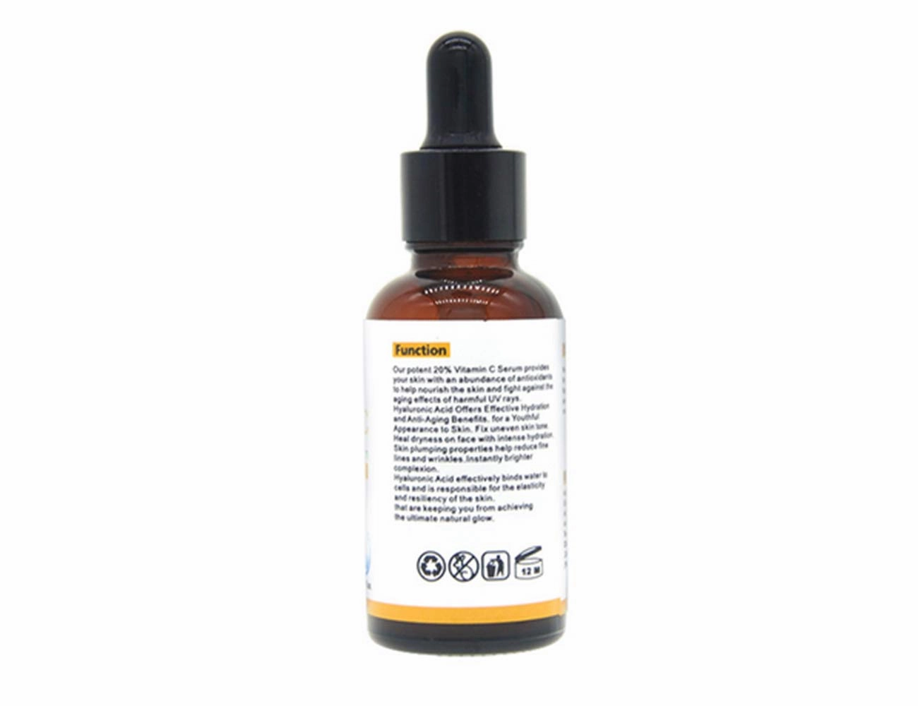Skin Beauty Face Serum Vitamin C Niacinamide Hyaluronic Acid Retinol Serum 5 Types Option Elitzia ETMS0015 (Vitamin C serum (Yellow))
