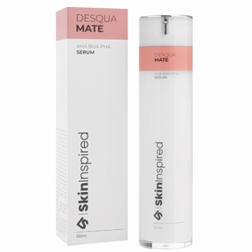 Skin.Inspired AHA BHA PHA Lactic Acid   Salicylic Acid Face Serum|Exfoliating Serum For All Skin Types|Pore Cleansing Face Seru|Reduces Acne & Blackheads|Peeling Solution For Glowing Skin|50 ML