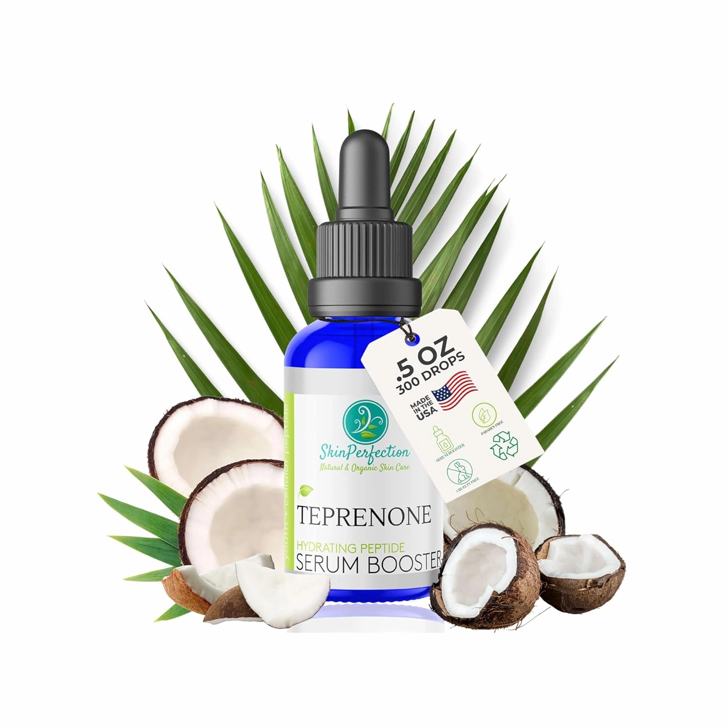 Skin Perfection Advanced Teprenone DIY Anti-Aging Peptide Boost: Reduce Redness Wrinkles Improve Hydration Enhance Skin Tone Youthful Skincare