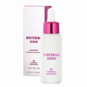 Skin Whitening Face Serum, 2X Fairness Enhancer, 30ml, Unscented, For All Skin Types