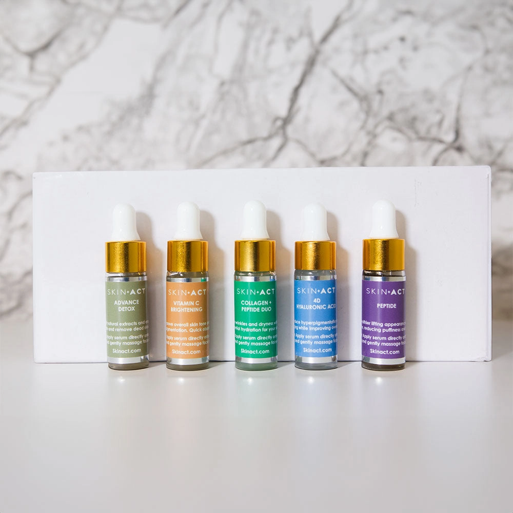 Skincare Serum Travel Size Kit Set Of 5, 5mL