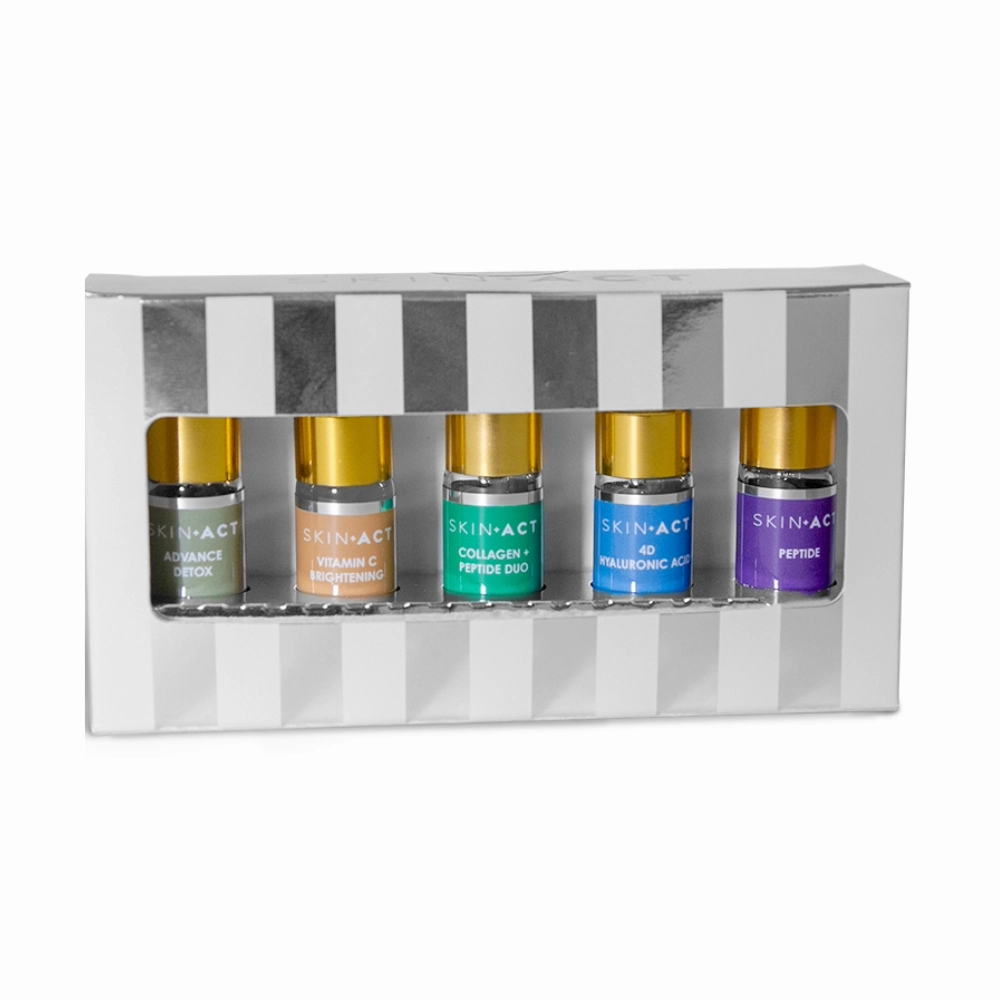 Skincare Serum Travel Size Kit Set Of 5, 5mL