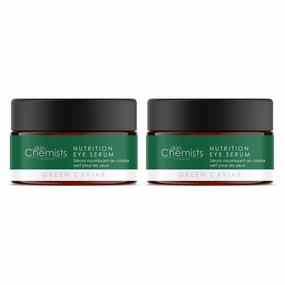 skinChemists Green Caviar Nutrition Eye Serum 15ml Twin Value Savings Pack