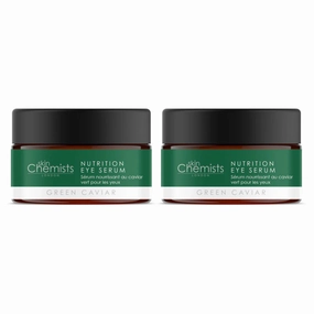 skinChemists Green Caviar Nutrition Eye Serum 15ml Twin Value Savings Pack