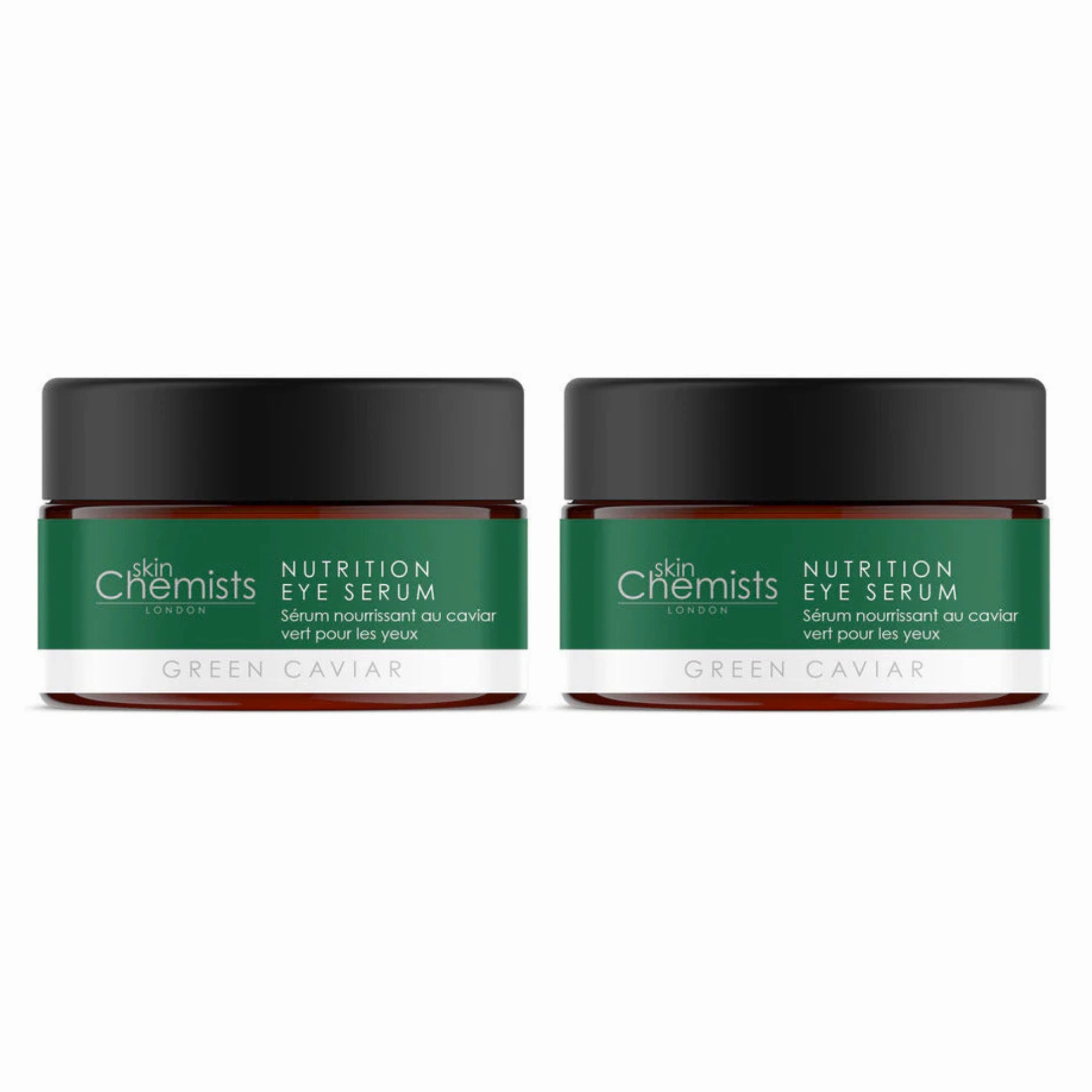 skinChemists Green Caviar Nutrition Eye Serum 15ml Twin Value Savings Pack