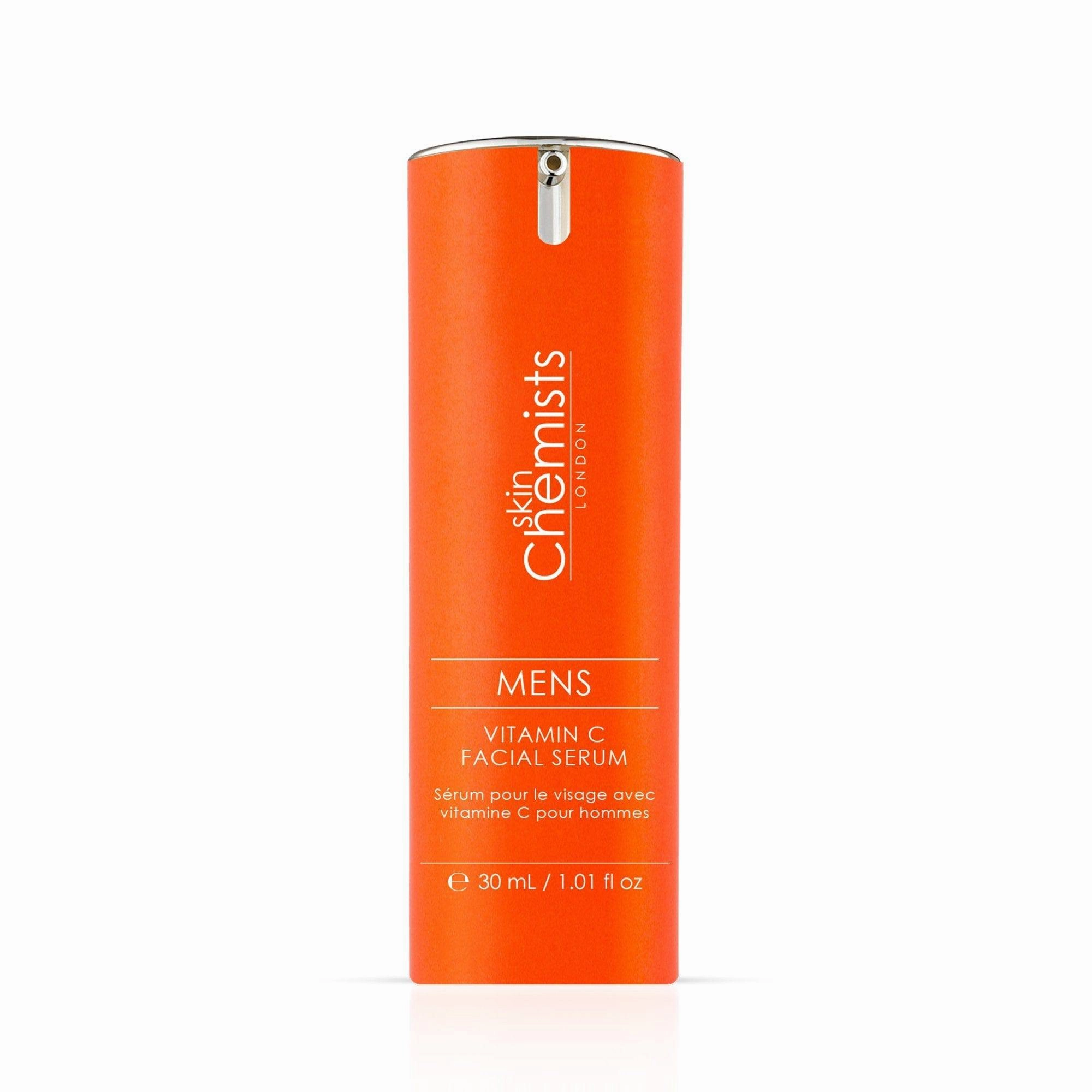 skinChemists Men's Vitamin C Facial Serum 30ml Twin Value Savings Pack