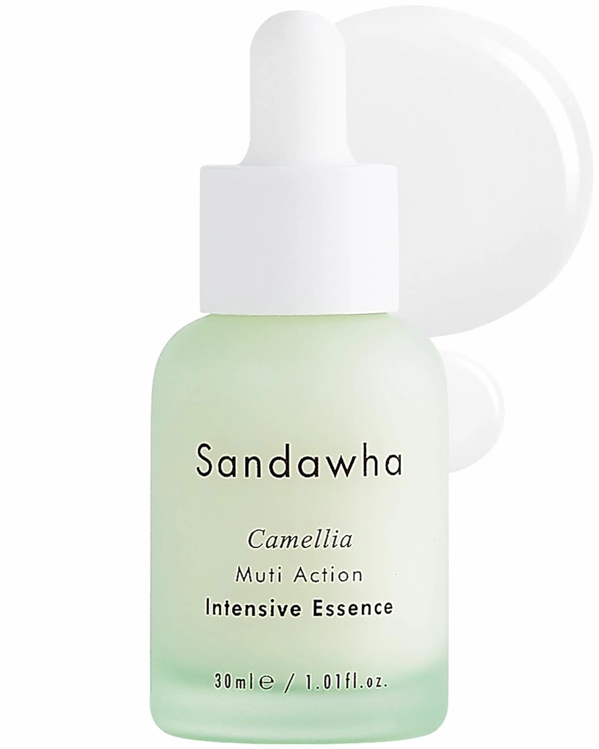 SKINCURE Sandawha Multi-Action Intensive Essence - Vegan Korean Serum - Improves Wrinkles & Skin Texture with Organic Ingredients - Hydrating & Soothing Skiincare - Cruelty Free, 1.01 fl.oz.