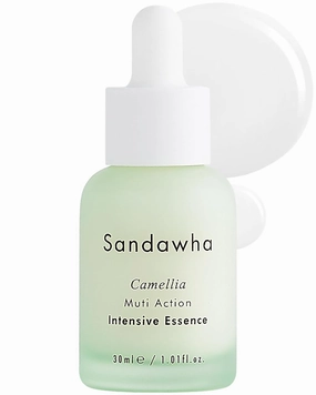 SKINCURE Sandawha Multi-Action Intensive Essence - Vegan Korean Serum - Improves Wrinkles & Skin Texture with Organic Ingredients - Hydrating & Soothing Skiincare - Cruelty Free, 1.01 fl.oz.