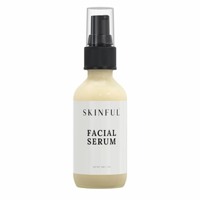 Skinful Facial Serum for Soft Youthful Skin, Nourishing Firming Face Serum for Glowing Skin - 2oz