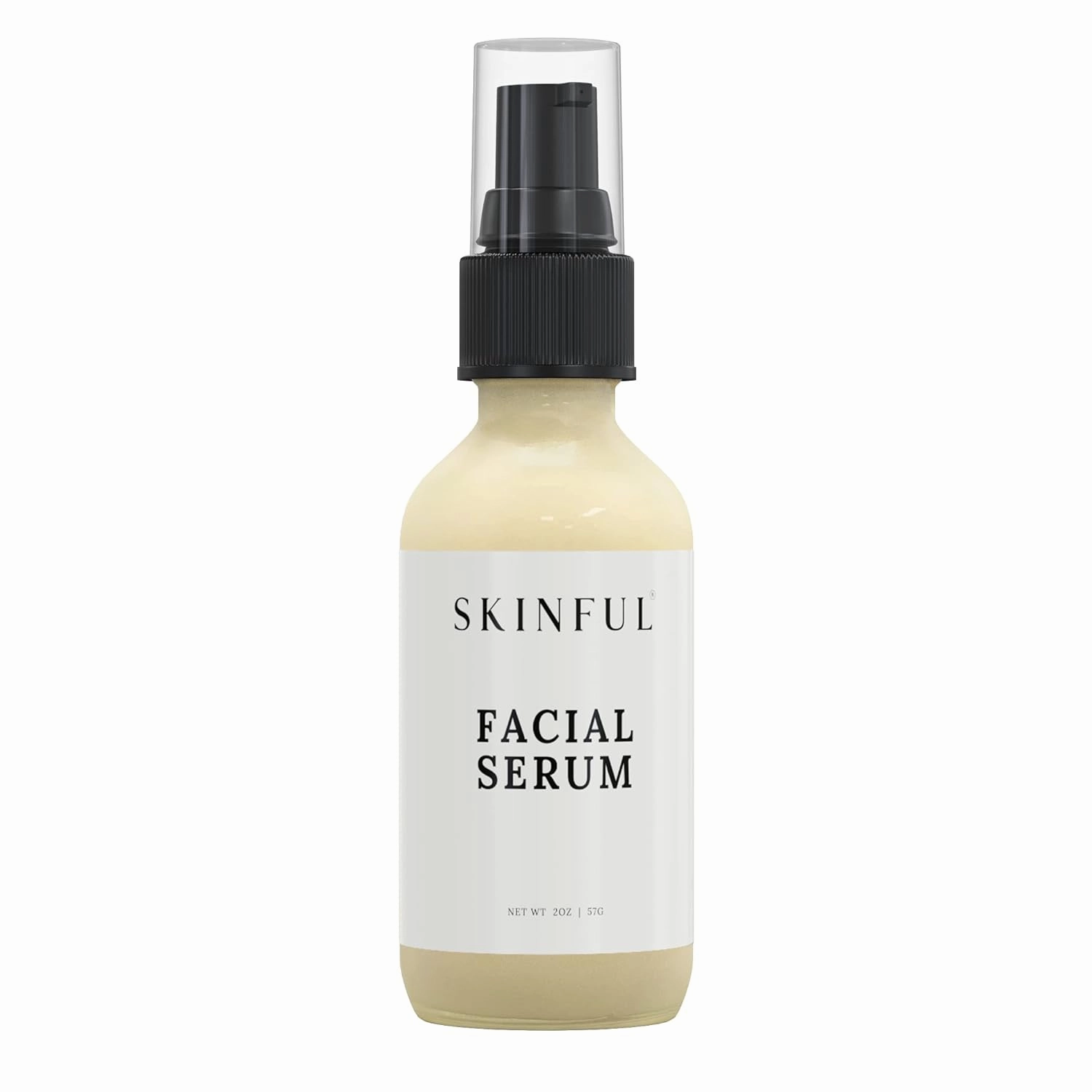 Skinful Facial Serum for Soft Youthful Skin, Nourishing Firming Face Serum for Glowing Skin - 2oz