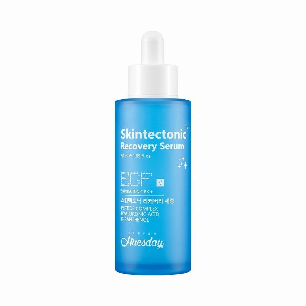 Skintectonic Recovery Serum 50ml (1.69 fl oz) | Non-irritant, Soothing, Repair care for tired and rough skin with EGF, Peptide Complex, D-Panthenol |