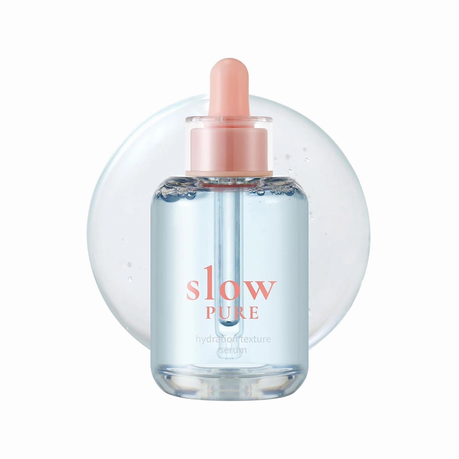 slowpure Hydration Texture Serum 50ml (1.69 fl.oz.) | Hydrating, Moisturizing & Soothing | Smooth Skin Texture, Skin Barrier, Glass Skin | Hyaluronic Acid, Ectoin, Birch Sap | Korean Skincare