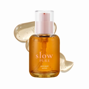 slowpure Pore Peel Serum 50ml (1.69 fl.oz.) | Pore Tightening, Sebum Control & Blackhead Care | Bifida Ferment Filtrate, Tannin Complex, Niacinamide | Korean Skincare