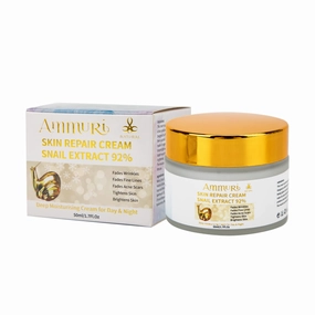 Snail Extract Moisturiser Cream for Face & Body with Hyaluronic Acid Intensely Concentrated Regenerating Day & Night Cream - 500ml
