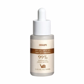 Snail Mucin Milky Drops, 99% Advanced Snail Mucin Serum, All Skin Type, 30ml