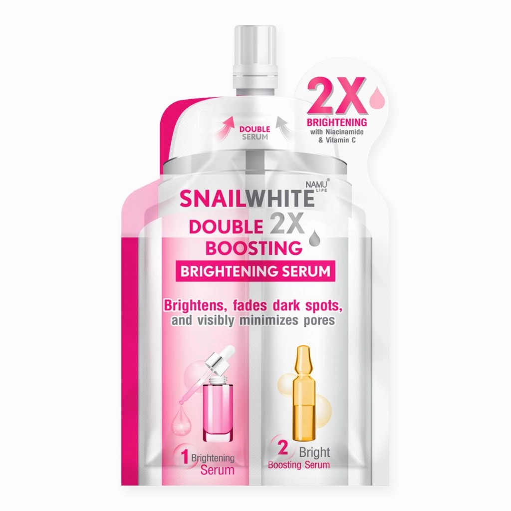 SNAILWHITE Double Boosting Brightening Serum 4ml   4ml