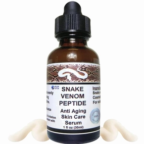 Snake Peptide Skin Serum Anti-Wrinkle Intensive Factor Age Defying Properties Natural Ingredients