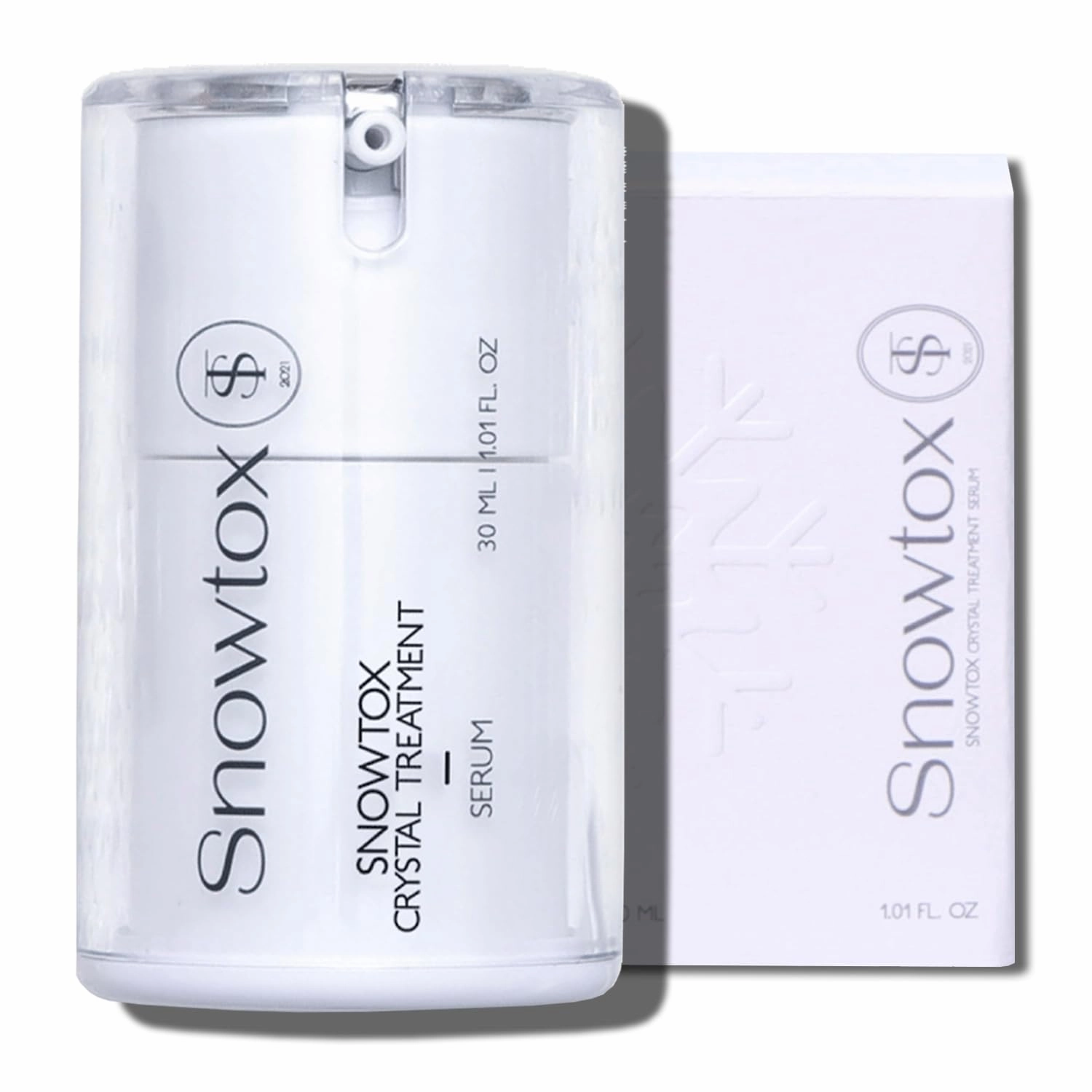 SNOW TOX WrinkleTreatment Serum - (1.01 FL.OZ) Instant Line Botox-Like Effect and Needle-Free Wrinkle Treatment, Deep Wrinkles and Pores,Temporary Skin Tightener Wrinkle-Reducing Firming Cream, 30 Ml