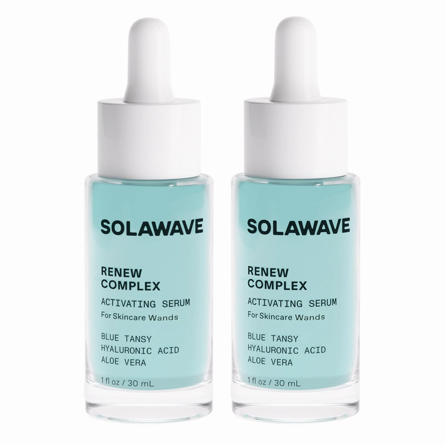 Solawave Renew Complex Serum for Face & Neck | Boost the Effects of Solawave Facial Wand | Red Light Therapy for Face & Microcurrent Facial Device for Anti-Aging & Skin Tightening | Solawave Original