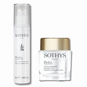 Sothys Hydrating Serum & Satin Cream Set, Daily Moisture Care