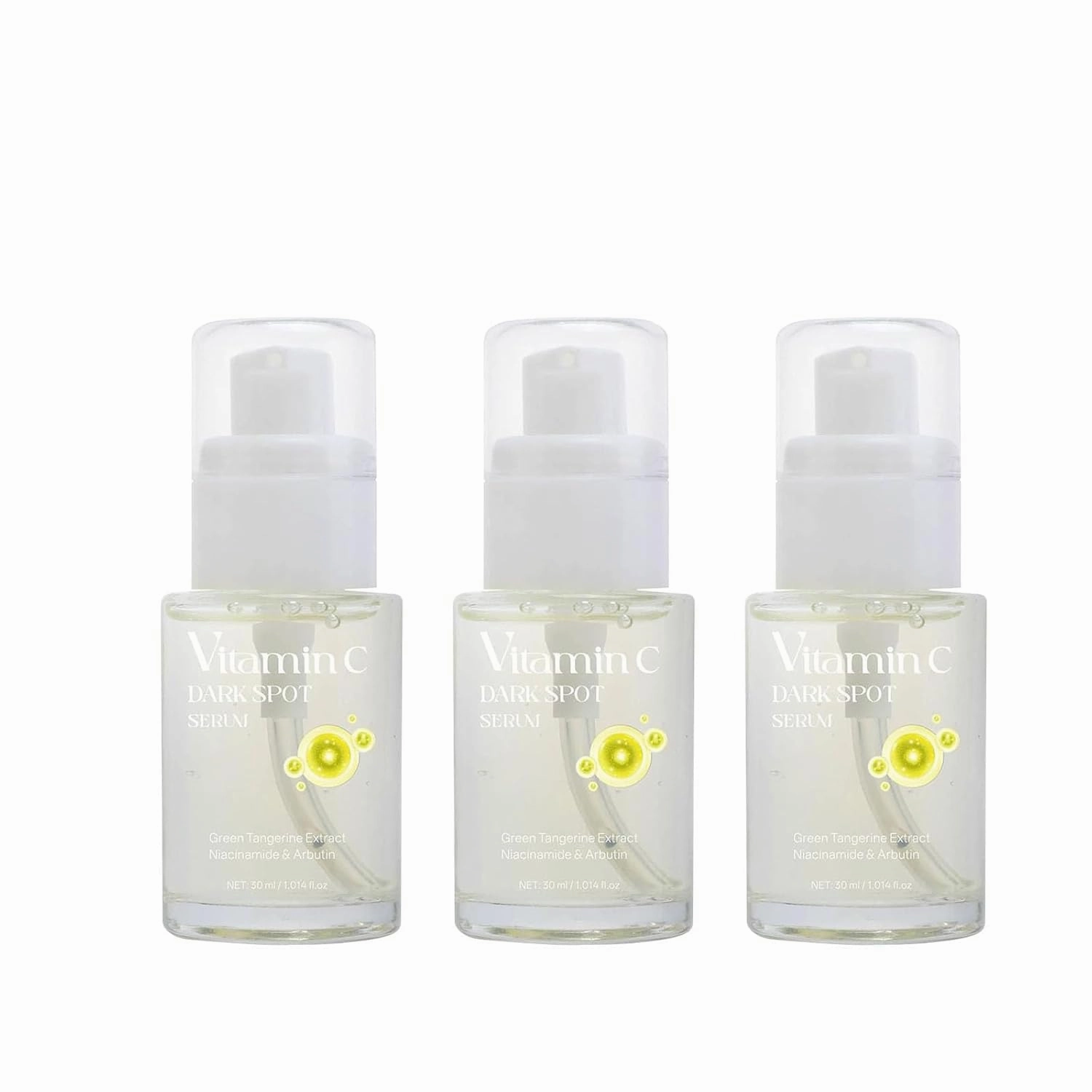 Spot Lightening Corrector Nutramin C Corrector, Dark Spot Serum for Skin Care, Liquid Face Brightening, Moisturizing Skin All Day, Mild and Non-greasy, Fast Absorption (3pcs)