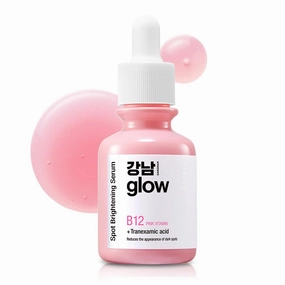 Spot Pink Vitamin Serum, 1.01 fl oz - B12 Vitamin Serum for Face I Niacinamide Facial Serum for Dull Skin & Uneven Skin Tone I Glass Skin Korean Skincare