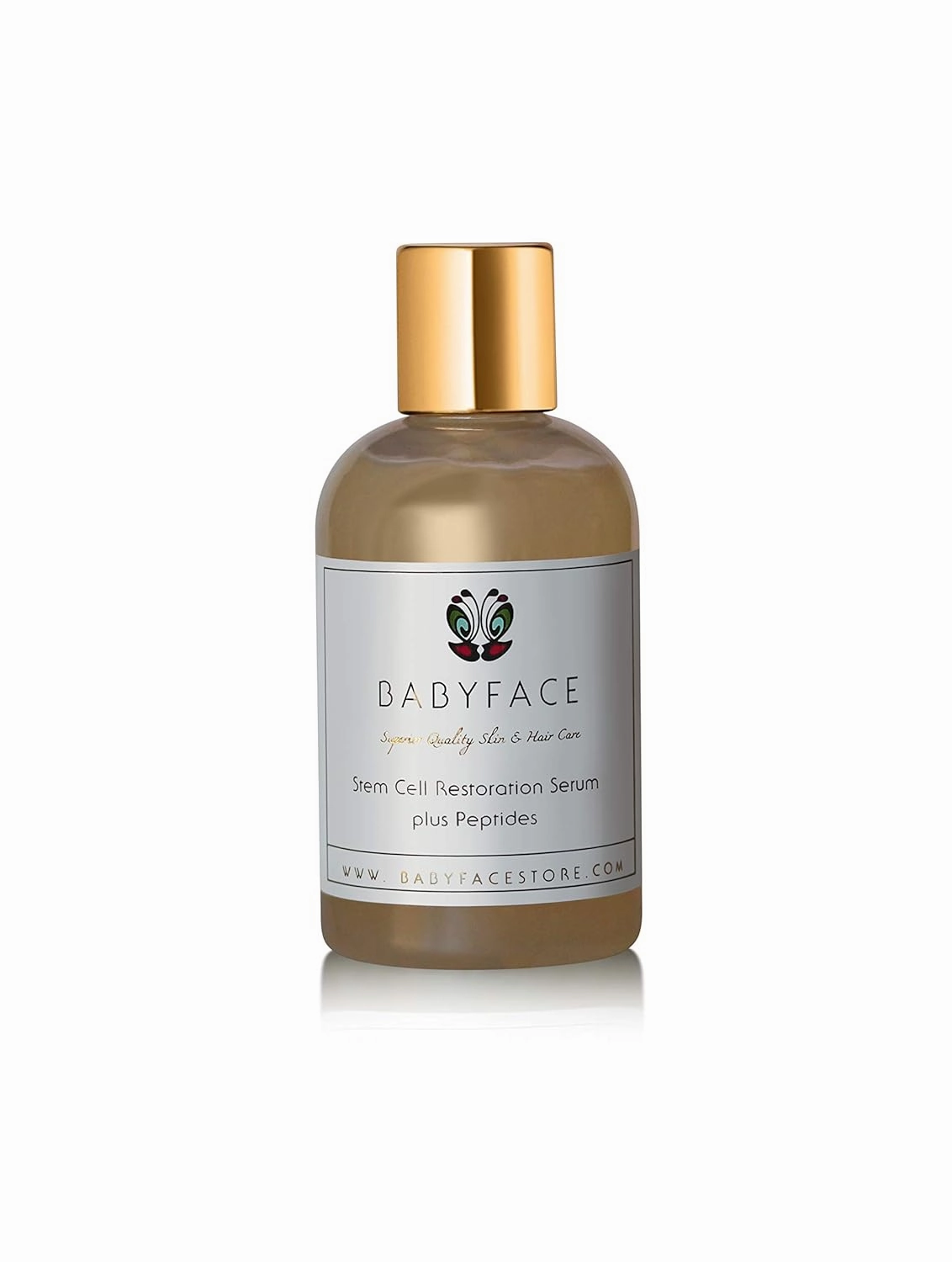 Stem Cell Regenerating Serum & Collagen Activator with Non Human Plant Stem Cell Cultures, Matrixyl 3000, Peptides, 4.4 Pro Size by Babyface