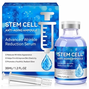 Stem Cell Serum for Face, Stem Cell Solution Ampoule for Firmer & Anti-Aging, Hydrating Facial Serum 35 Ml/1.2 Fl Oz