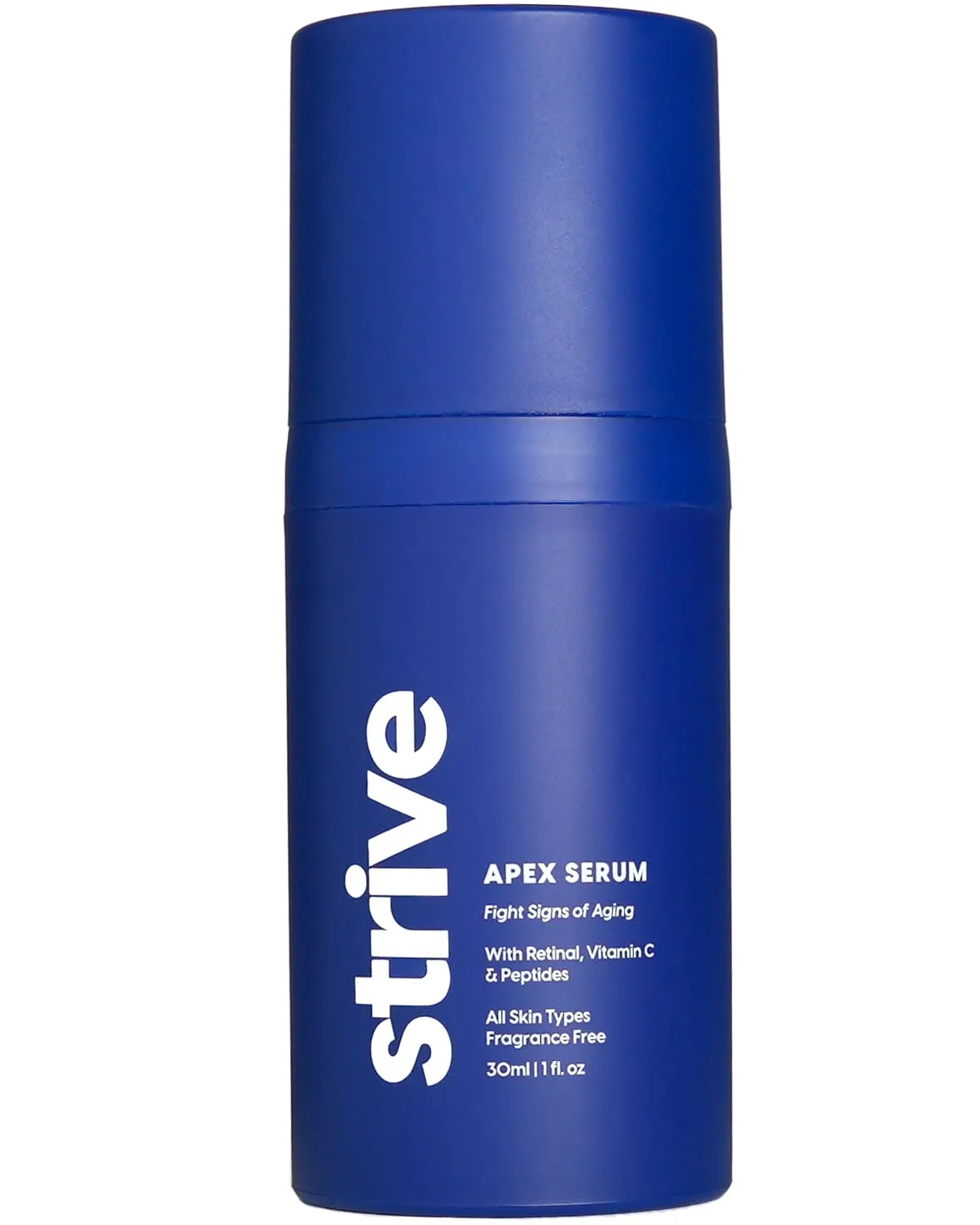 Strive - Apex Anti aging Serum - Retinal, Peptide & Vitamin C Face Serum. Fragrance Free, Anti aging Skin care for Younger, Healthier, Brighter skin - For All Skin Types - 30mL