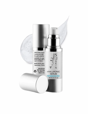 Su-Skin Hyaluronic Acid, Hydrating Anti Aging, Fragrance Free, For Plumping, Fine Lines, Wrinkles