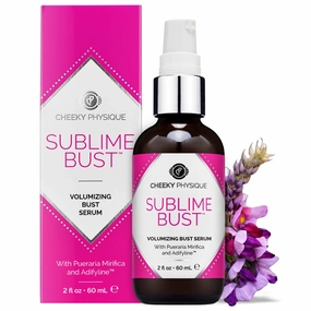 Sublime Bust Pueraria Mirifica Serum - Breast Plumping, Firming & Lifting Formula for Natural Curves Enhancement - Volumizing Bust Care Cream Helps to Firm and Lift for a Perky Look