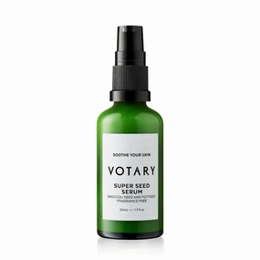 Super Seed Serum | Anti Aging Face Serum For Dryness, Redness Cooling Effect With Broccoli Seed, Rosehip Oil & Hyaluronic Acid Hydrates, Plumps, Soothes Skin For Alluring Youthful Look 1.7Fl Oz