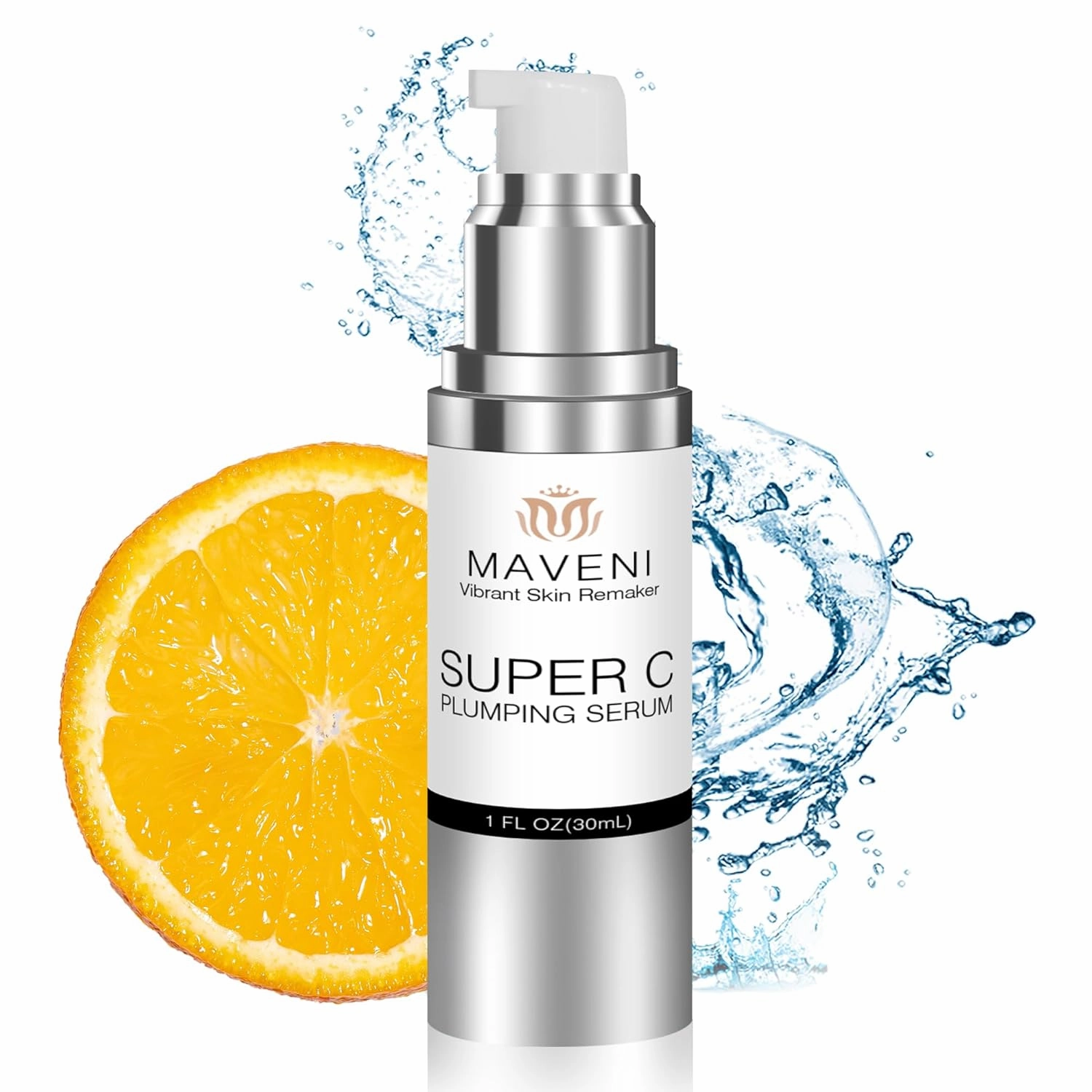 Super Vitamin C Serum for Women over 70 With Hyaluronic Acid, Reduce Wrinkle, Hydrates, Firms, Lifts, Anti Aging Serum for Dark Spots, Wrinkles, DullSkin, 1 fl.oz.