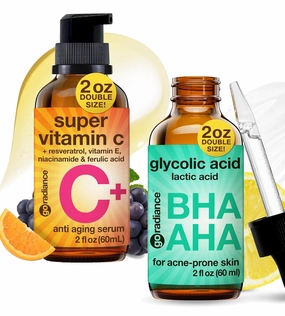 Super Vitamin Serum C 2OZ   Glycolic Acid Serum 2OZ