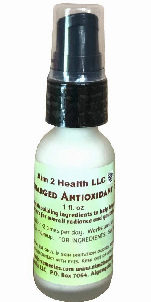 Supercharged Antioxidant Serum Best Anti-Aging Face Serum Soothes Wrinkles & Boosts Collagen Balances Skin Texture - Hyaluronic Acid, Organic Green & White Tea Leaf & Rooibos Leaf 1 OZ