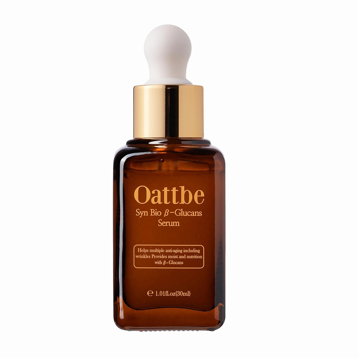 Syn Bio Beta Glucan Serum - Intense Hydration Premium Korean Anti Aging Face Serum with Powerful Natural Actives, 1.01 fl.oz
