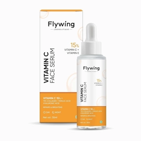 TA 15% Vitamin C   E Face Serum For Glowing Skin - (30ML_1.01 Fl Oz) - Vitamin C Serum with Blueberry Fruit Extract & Hyaluronic Acid - Fades Dark Spots - For Uneven & Dull Skin - For All Skin Types