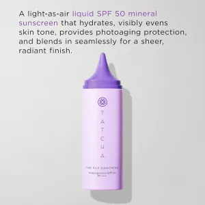 Tatcha Serum Stick and Silk Sunscreen Bundle for Hydrating and Brightening Skin