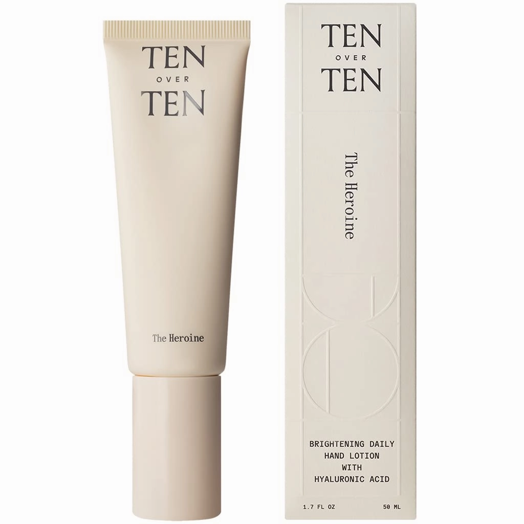 Tenoverten - The Heroine Daily Hand Lotion | Clean, Natural, Non-Toxic Nail Care (1.7 fl oz | 50 mL)