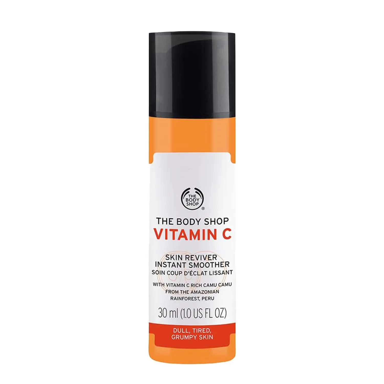 The Body Shop Vitamin C Skin Boost Instant Smoother – Refreshing, Skin-Softening Serum for Youthful Skin – Vegan – 1 oz