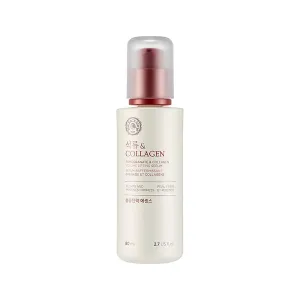 The Face Shop Pomegranate & Collagen Volume Lifting Serum - Helps Skin Look Firm & Supple - Reduces Fine Lines & Wrinkles - Improves Elasticity - Hydrating Lightweight Face Serum - Korean Skin Care