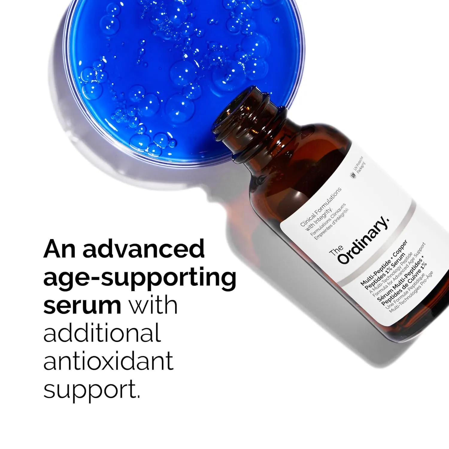 The Ordinary Multi-Peptide   Copper Peptides 1%, Anti-Aging Serum for Fine Lines and Skin Elasticity