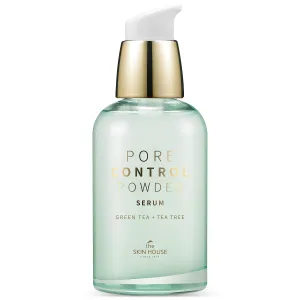 THE SKIN HOUSE 1.69 fl.oz Pore Control Powder Serum, Sebum Control, Soothing | Enlarged Pores, Oily Skin | Green Tea, Panthenol, Tea Tree | Lightweight, Korean Skincare, 50ml