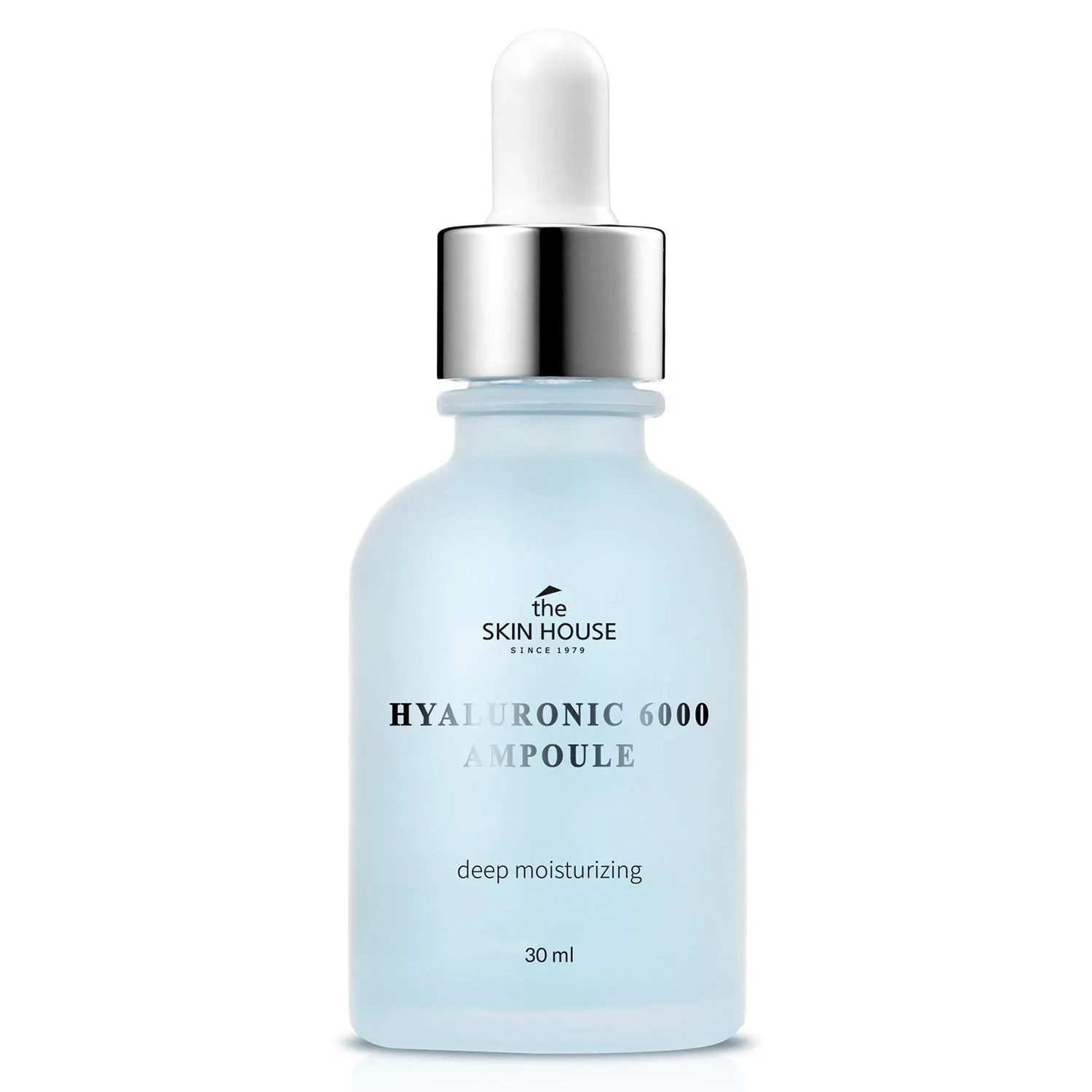 The Skin House Hyaluronic 6000 Ampoule | Concentrated Drop Ampoule Serum |Deep hydrating and calming hyaluronic acid ampoule for moisturizing and hydrating (30ml /1.01 fl.oz)
