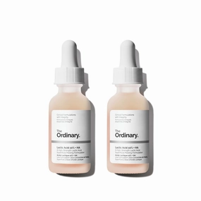 The Ordinary Lactic Acid 10%   Hyaluronic Acid 2%, High-Strength Exfoliating Serum for Smoother, Brighter Skin, 1 Fl Oz