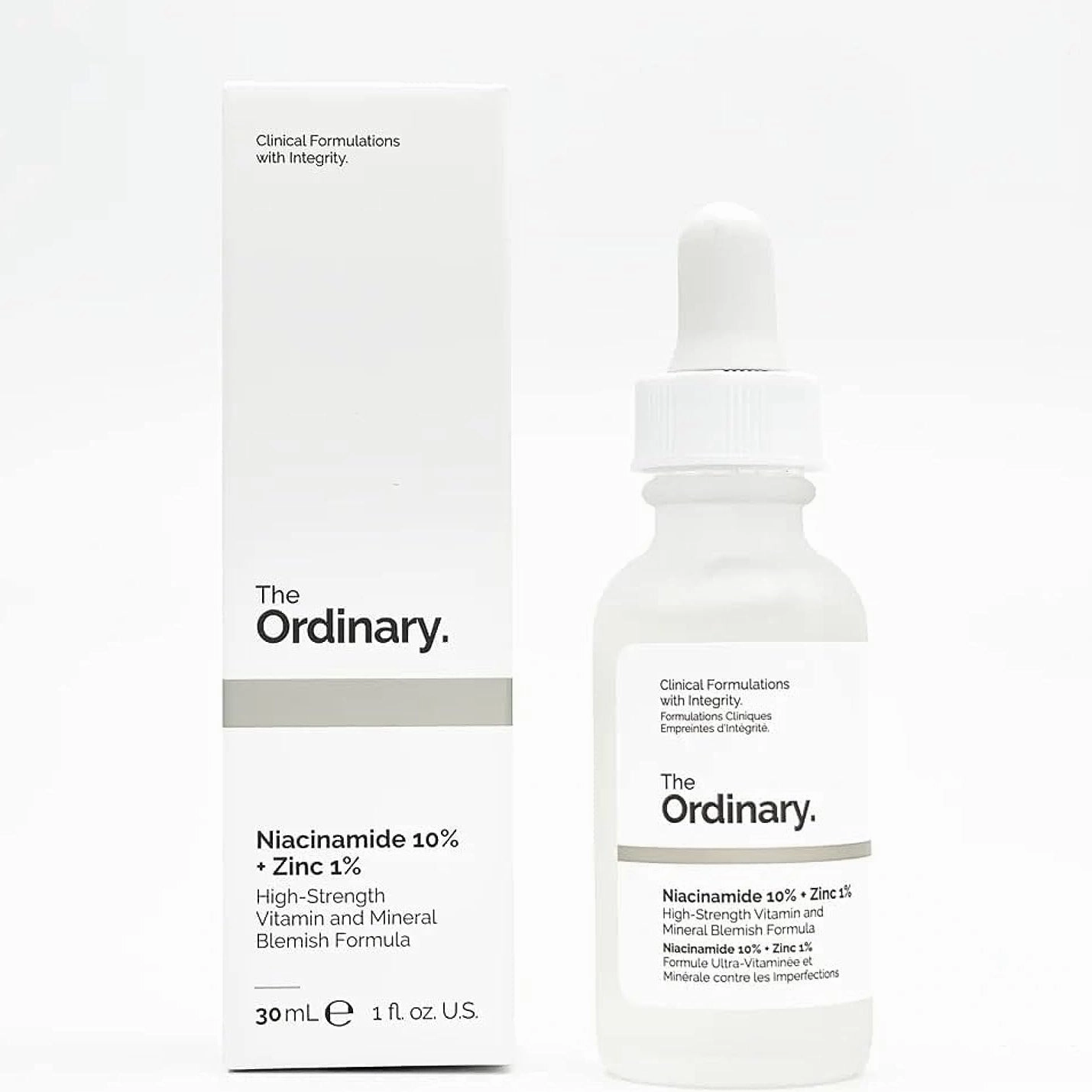 The Ordinary Niacinamide 10%   Zinc 1% Serum for Face - Pore Reducer, 30ml