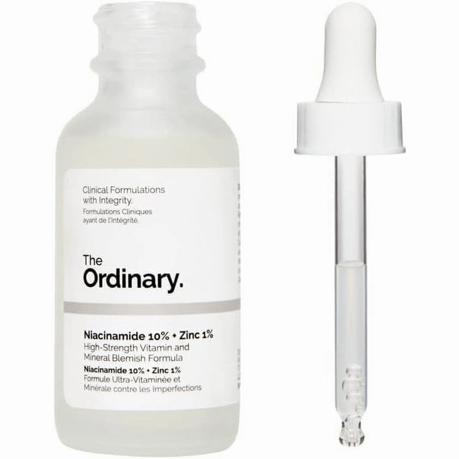 The Ordinary Niacinamide 10%   Zinc 1% Serum for Face - Pore Reducer, 30ml