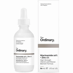 The Ordinary Niacinamide 10%   Zinc 1% Serum for Face - Pore Reducer, 30ml