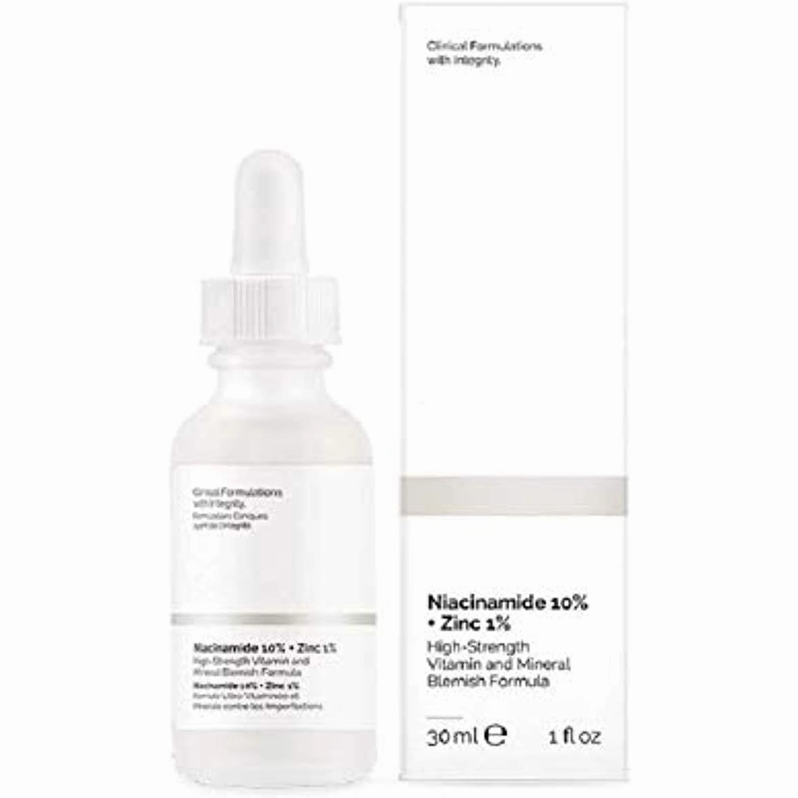 The Ordinary Niacinamide 10%   Zinc 1% Serum for Face - Pore Reducer, 30ml