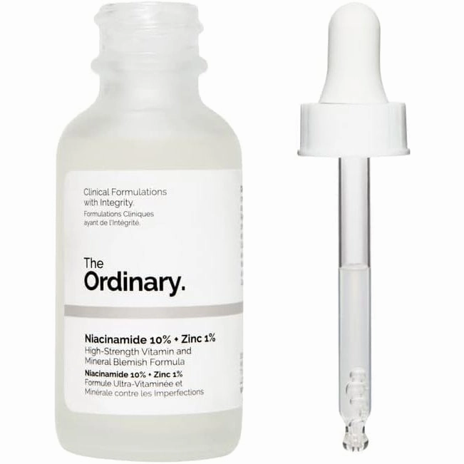 The Ordinary Niacinamide 10%   Zinc 1% Serum for Face - Pore Reducer, 30ml